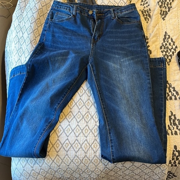 NWOT stretch denim wide leg trouser​​​​ - Picture 2 of 3